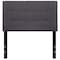 Flash Furniture Bedford Headboard, Twin Size, Gray Fabric HG-HB1704-T-DG-GG - alternate 10